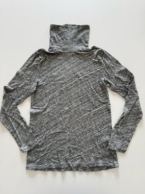 J.Crew Gray Tissue Turtleneck